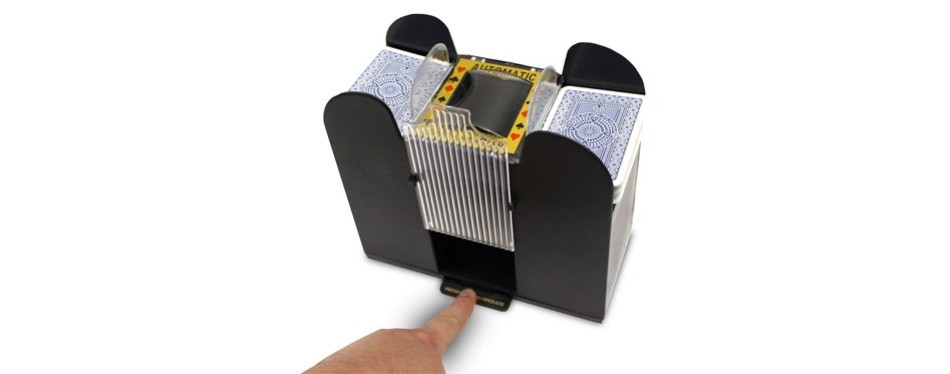 brybelly 6 deck automatic card shuffler