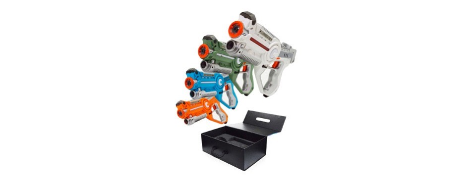 dynasty toys laser tag set and carrying case