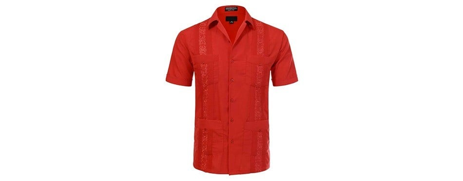 cuban collar shirts uk