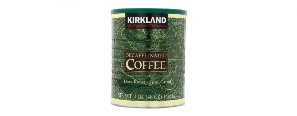 kirkland coffee caffeine content