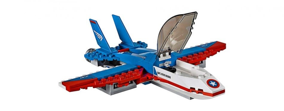 lego captain marvel jet