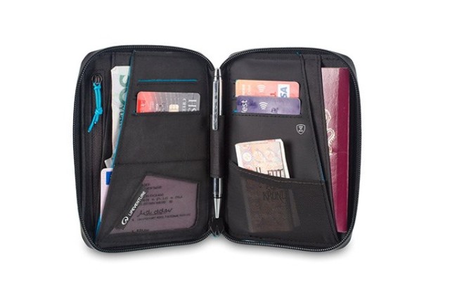 travel life wallet