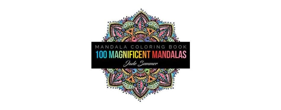 Adult coloring books stress relief coloring book an easy mandalas design volume 10