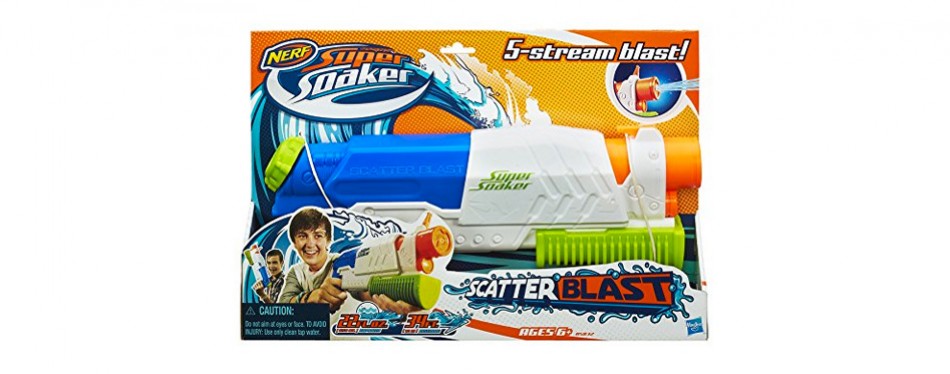 nerf super soaker scatterblast water gun