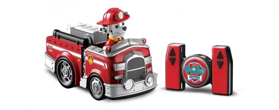 paw patrol marshall remote control car