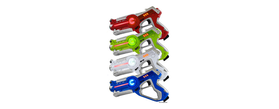 four person laser tag set