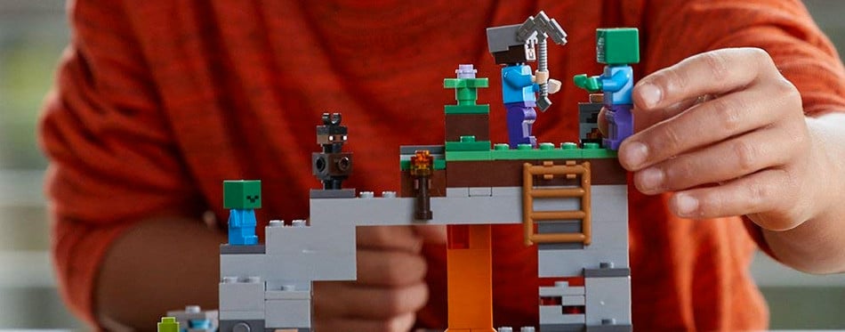 lego minecraft zombie set