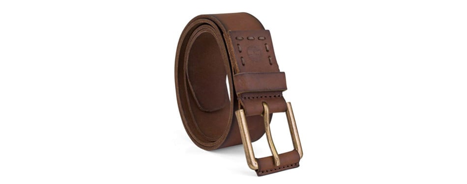 timberland casual leather belt