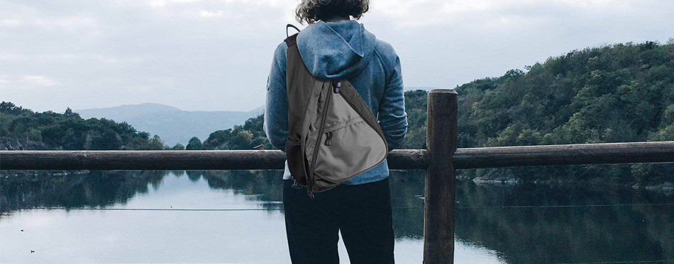 human sling bag